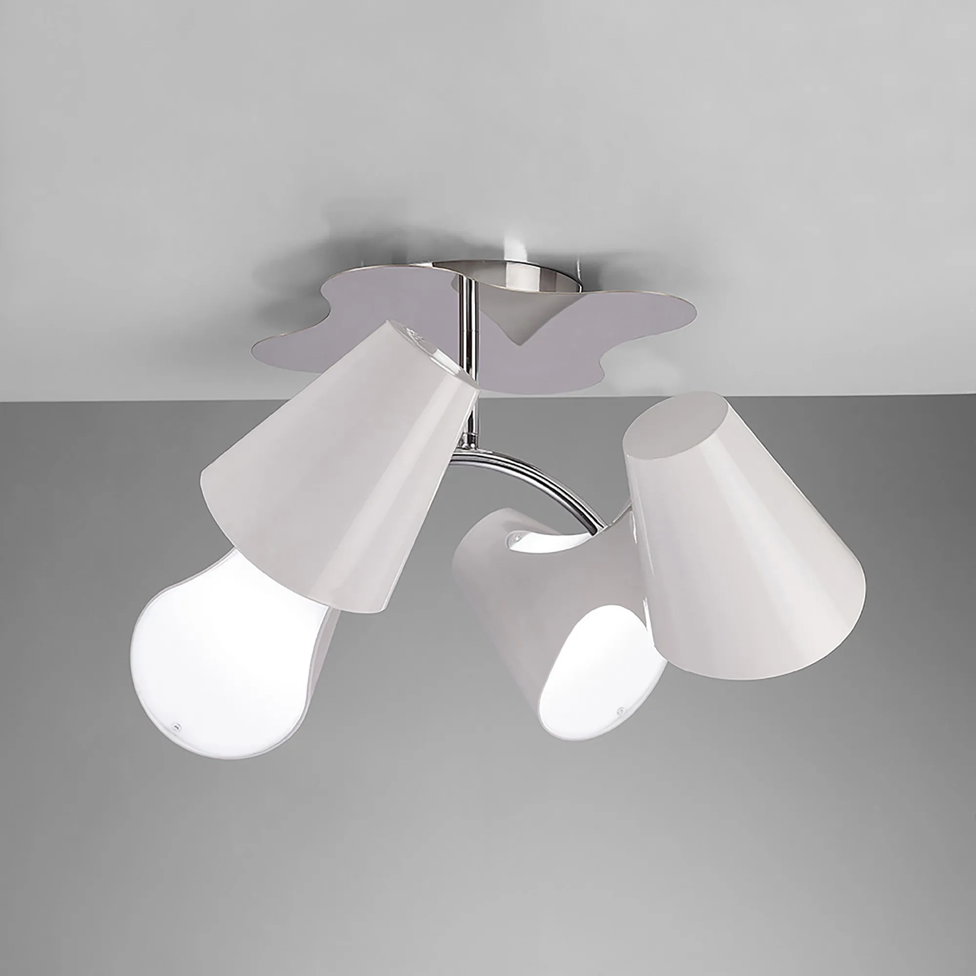 Ora Gloss White Ceiling Lights Mantra Semi Flush Fittings Ora Gloss White Ceiling Lights Mantra Semi Flush Fittings